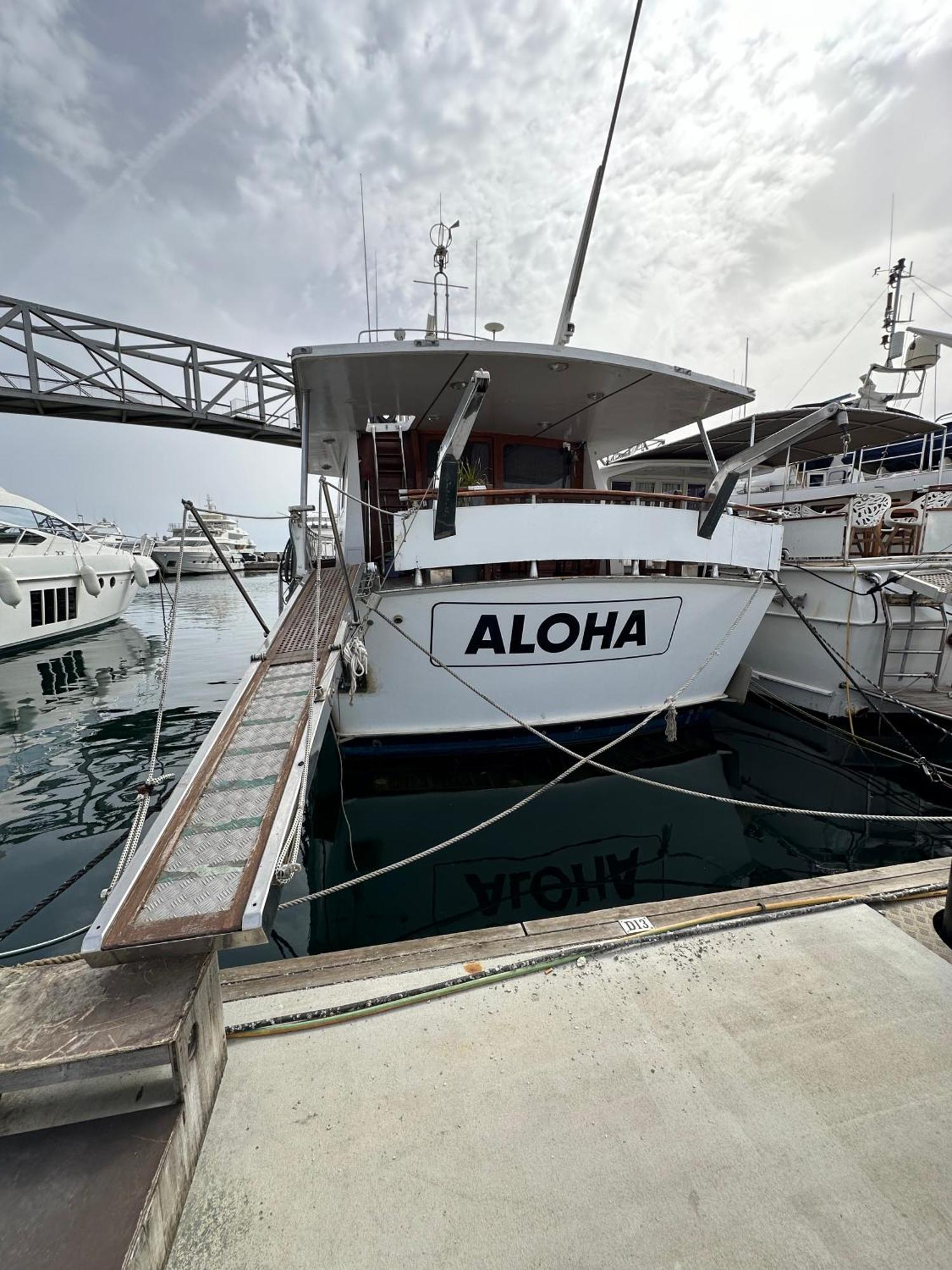 Habitacion Marineria Boat Aloha Barcelona Exterior foto